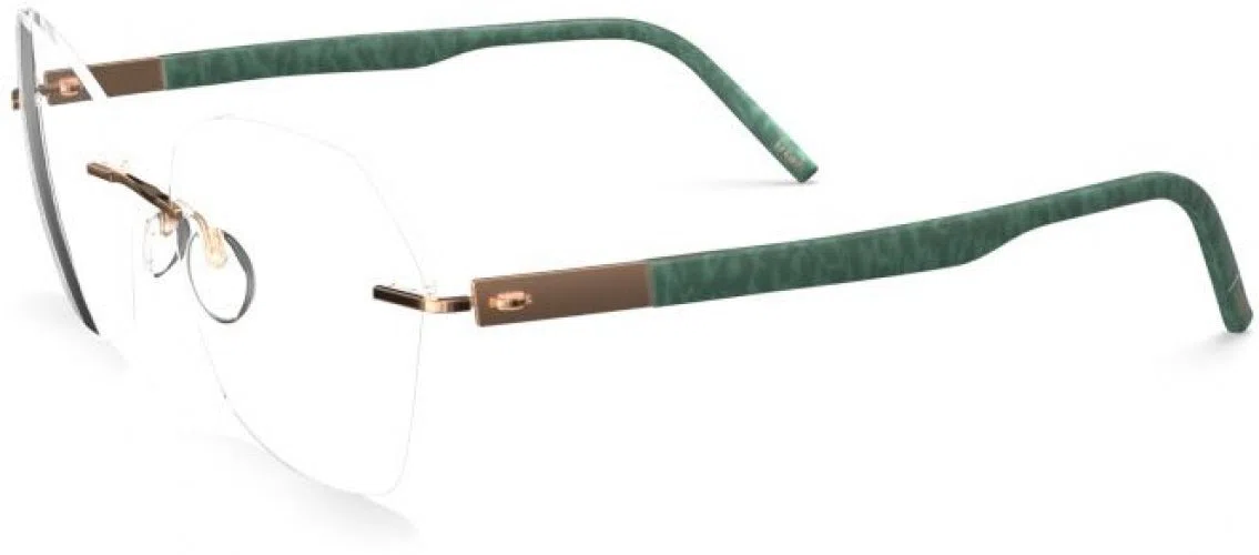 Silhouette Identity Demo Rimless 5535 Eyeglasses - view 15